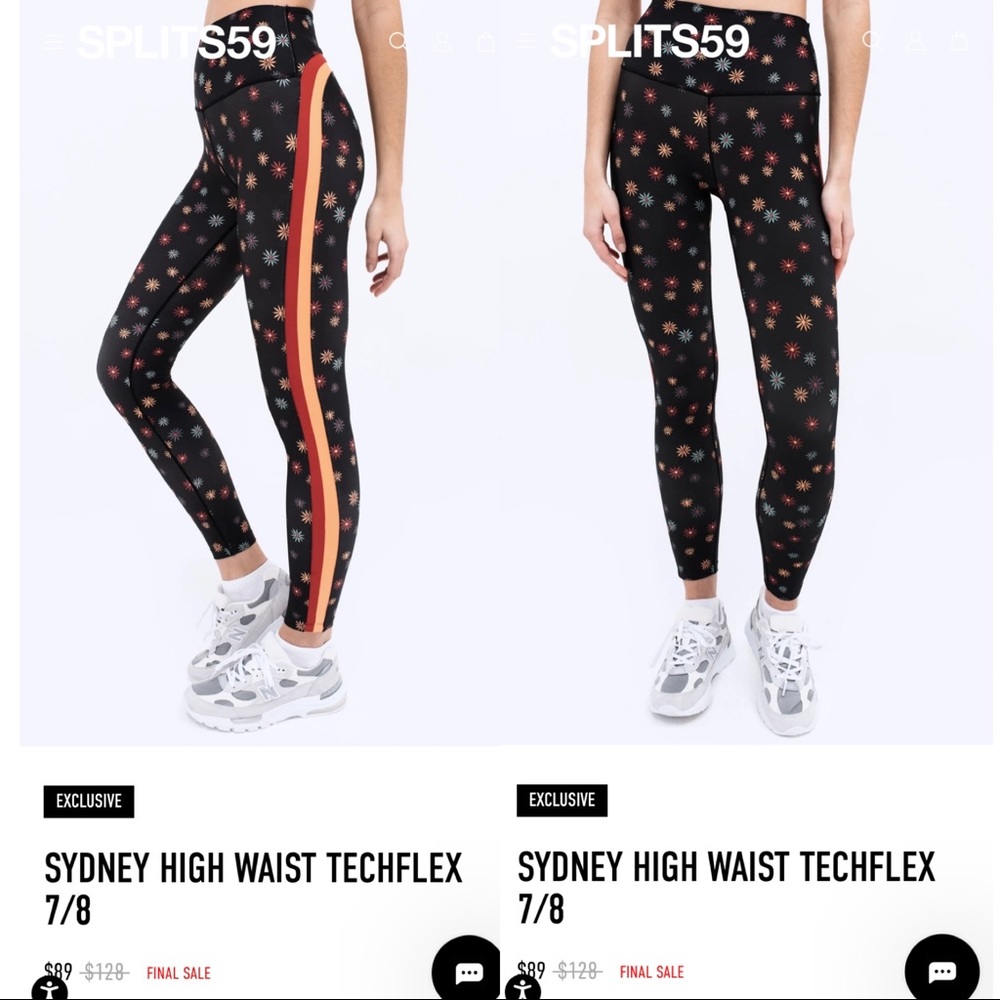 Split59 Sydney high waist tech flex 7/8